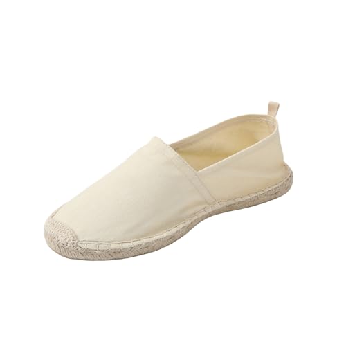 R-ISLAND Espadrilles pour Femme, Adulte, Confortables, Légères, Idéales pour la Maison et l'Extérieur., beige, 37 EU