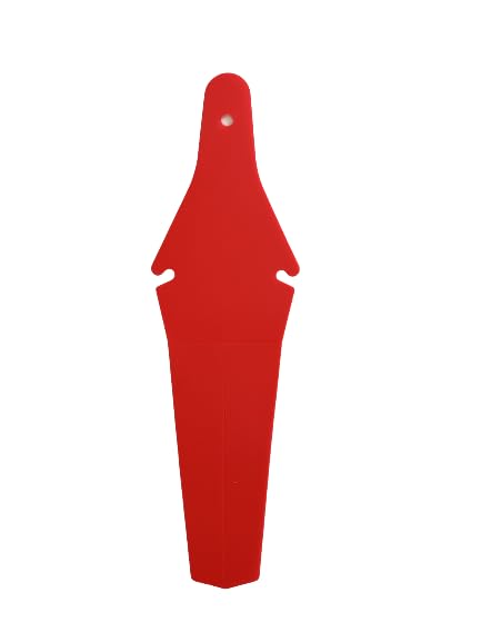 ONE PIECE REAR ASS TAIL FENDER SAVER CYCLE SEAT MUDGUARD ACCESSORY FOR ROAD, WATERPROOF, MOUNTAIN BIKES, ROAD BIKES, HYBRIDS, COMMUTER BIKES AVAILABLE IN 5 (REBEL RED)