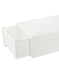 Cetomo 14 x 3 plastikowe szuflady do przechowywania, organizery na biurko, organizer do szuflad, pudełko do przechowywania, wieża do układania w stos, na biurko, sypialnia, akademik, kosmetyki, trwały