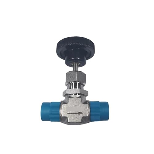 Vanne à aiguille 3/8 BSPP inox pour installation domestique et réseaux d'eau - 2