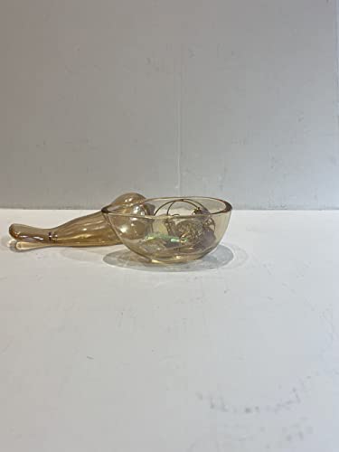 Hand-Blown Crafts Creative Desktop Glass Bird Ornaments Animal Decorations Amber Bird Glass Storage Jar #TOP3