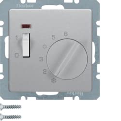 Thermostat contact NC et LED alu pour un salon toujours à bonne température