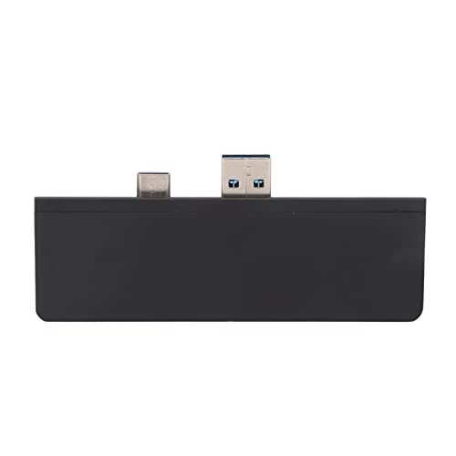 Hub USB-C 5 en 2 Pro 7 en aluminium noir haute finition - 4