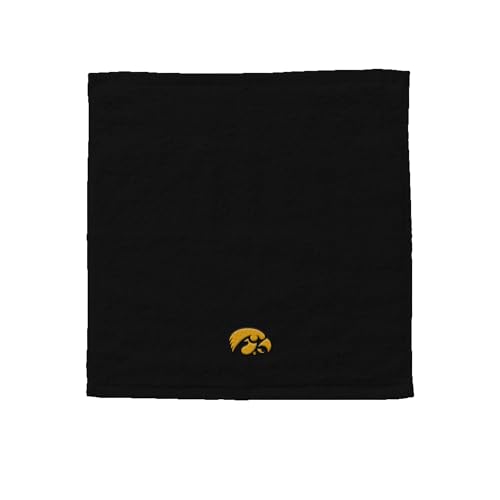 Northwest Iowa Hawkeyes NCAA Team Logo Wash Cloth 4 Pack 12 x 12 Inches