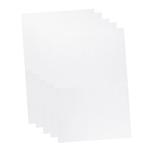 IWOWHERO Quality Cotton Cross Stitch Fabric 5 Pack 11 Count DIY Embroidery Supplies