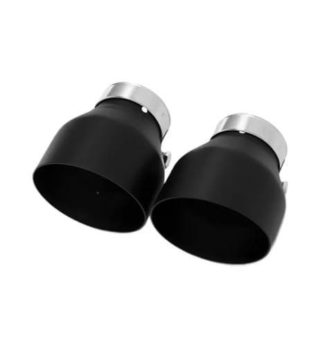 Embout d'échappement en finition noire pour diffuseur sport BMW F30 F22 F32