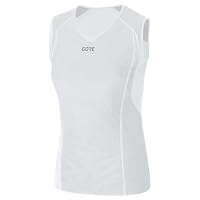 GOREWEAR M Damen GORE® WINDSTOPPER® Base Layer Shirt Ärmellos, Light Grey/White, XS