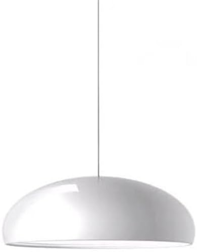 Nordic Lámpara colgante industrial E27 con pantalla de metal para techo, iluminación elegante para sala de estar, comedor, cocina, decoración moderna