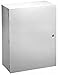 Hoffman A20N20BLP Medium Enclosure, NEMA 1, Steel, 20.00" x 20.00" x 8.62", Gray