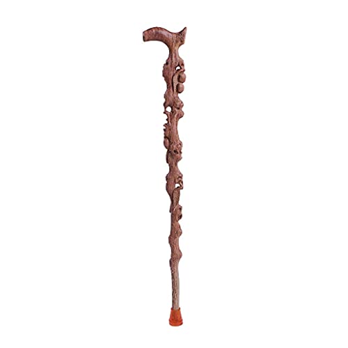 Béquilles pour personnes âgées en bois sculpté le confort durable