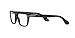 Persol Unisex PO3012V Square Prescription Eyewear Frames, Matte Black/Demo Lens, 54 mm