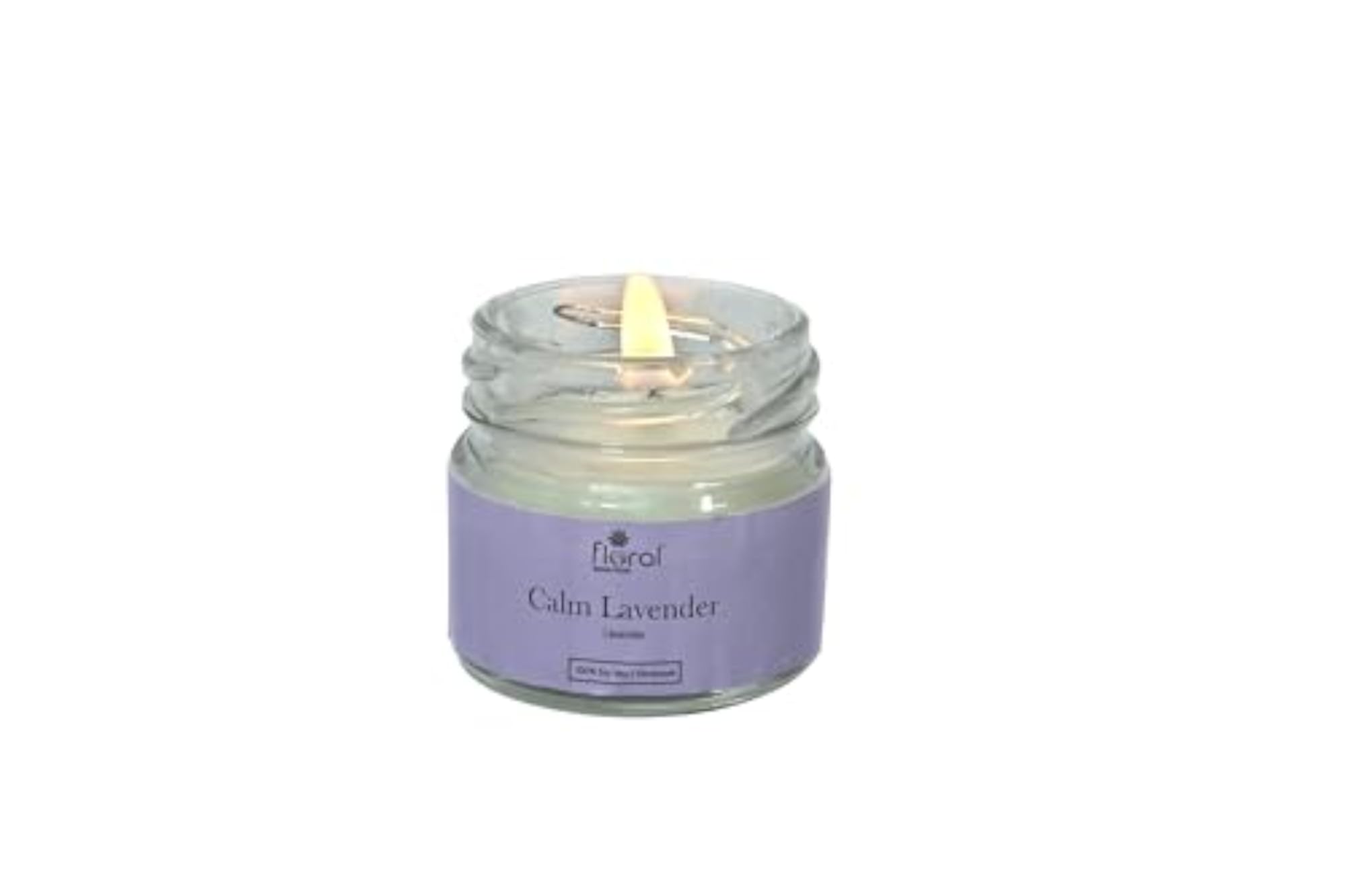 Meditation Candle with Pineapple Bliss and Lavender Scent