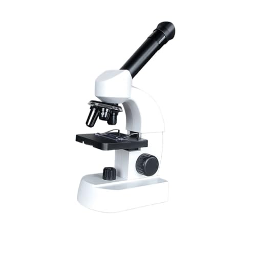 Microscopio de escritorio para educación en biología, herramienta de enseñanza compacta de tamaño pequeño para estudiantes y laboratorios de ciencias