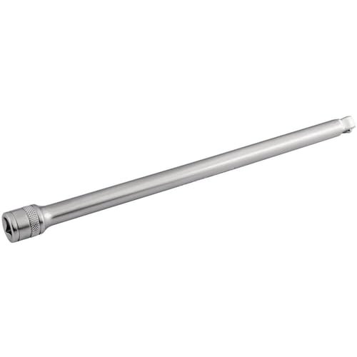Draper 16746 3/8-Inch Square Drive Satin Chrome 250 mm Wobble Extension Bar