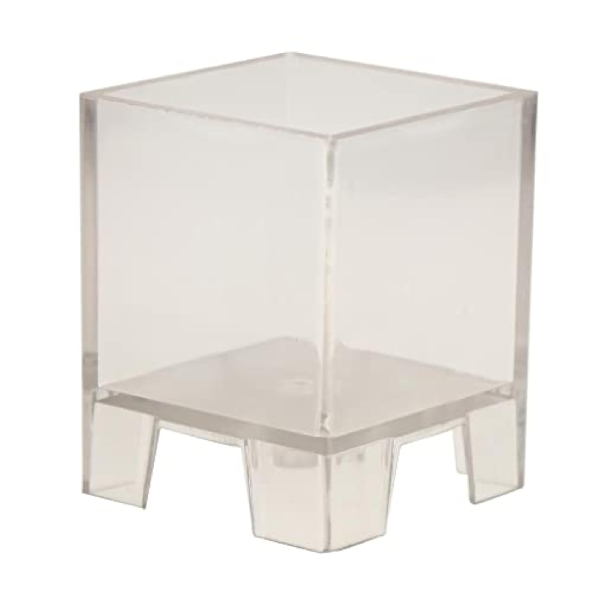 2x Poly Square Cube Candle Mould for DIY Candle Making