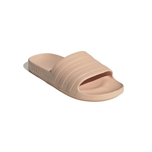 Image of adidas Womens Adilette Aqua Slides Casual Sandals Casual - Blue