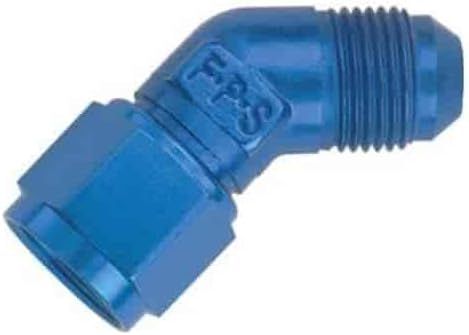 Fragola 45 Degree Aluminum Female x Male Swivel, -8 A-N - Blue