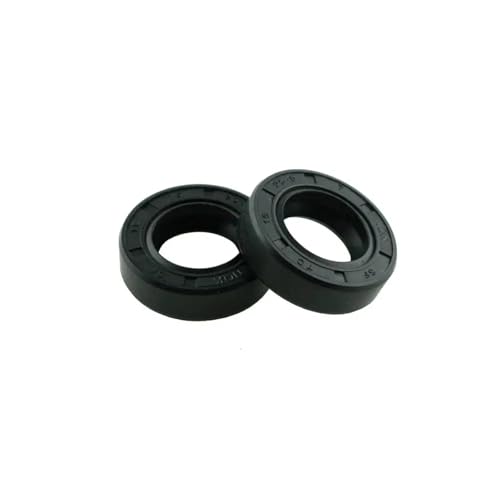 JLJLJ 10 retenes de aceite for eje NBR TC-15 * 22 * 23 * 24 * 25 * 25.5 * 6 * 7 * 8 * 10 recubiertos nitrilo(15x22x6 10pcs)