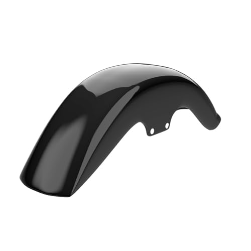 Couvercle garde-boue avant moto custom noir brillant pour Harley Softail Fat Boy FLSTF FLSTFB
