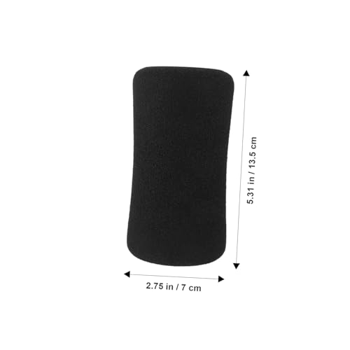 8 piezas de protectores para pies para gimnasio en casa, rodillos de espuma de alta densidad para máquina de ejercicio miniatura 4