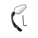 Rétroviseur extérieur : ce rétroviseur de guidon peut tourné à , ce qui permet d'ajuster rapidement et facilement pour obtenir meilleures performances et la sécurité, rétroviseur de rotatif