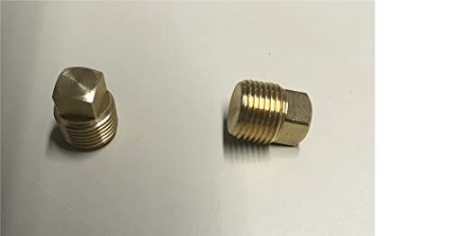 Lenzstopfen Messing mit Vierkant-Schraube Borddurchlass Cover