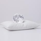 L LOVSOUL Goose Feather Down Pillows King Size for Back Sleeper, 100% Soft Cotton Cover, Medium Firm