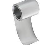 1PC Zinc Foil Sheet - 10cm Wide Pure Zinc Zn Plate for Machinery and Industrial Use(0.1mm)