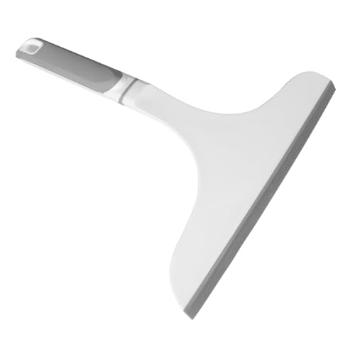 GETAJGHSD Herramienta de Limpieza de Vidrio escobilla de Goma para Ventanas de Coche escurridor de baño para Ducha Parabrisas escobillas de Goma para duchas páginas Light Grey