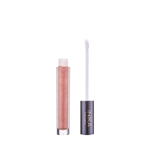Image of INIKA Organic Lip Glaze | Shiny + Plumping Lipgloss. Hydrates, Nourishes + Colours. Vegan + Natural Ingredients. Blossom 5mL