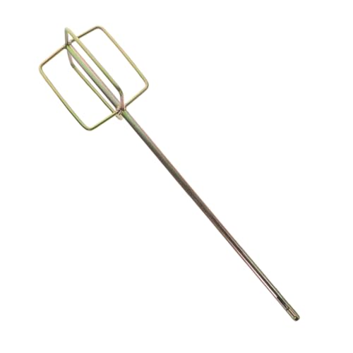 KOMBIUDA Varilla Mezcladora Para Taladro Eléctrico, Herramienta Para Mezclar Mortero y Masilla En Polvo, Diseño Duradero Para Uso Prolongado En Obra