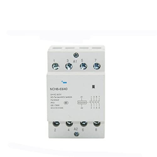 Contactor modular AC de carril DIN NCH8-40/40 para control electrico en el hogar