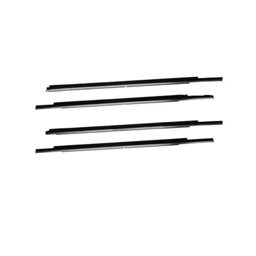 Burlete Puerta Coche Para Peugeot 4007 (4 Unidades, Color Negro) 5727A107 Burlete Protector Ventana Exterior