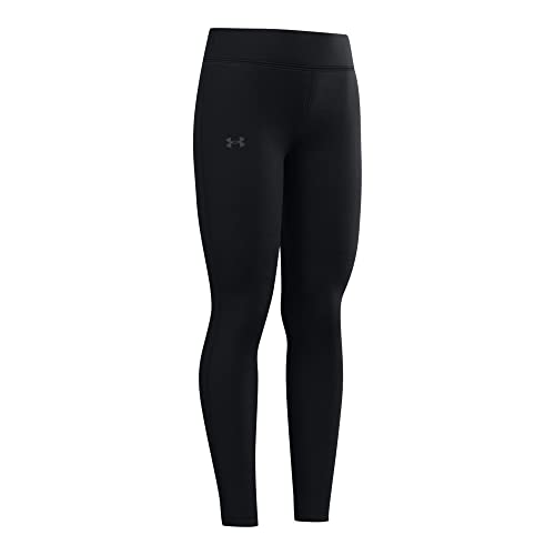 Under Armour Girls Motion Leggings , Black (001)/White , Youth Large #TOP2