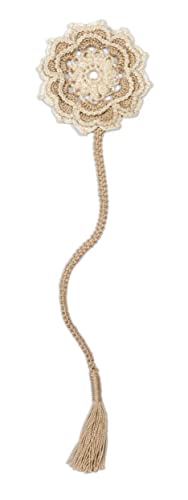 Handmade Floral Crochet Bookmark - Perfect Book Club Accessories and Little Gifts for Mother's Day or Birthday