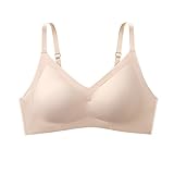 latex quantum bra ket Cómodo y duradero YLISHI Mujeres Push Up Bra Latex Sports Bras, Beige, Medium