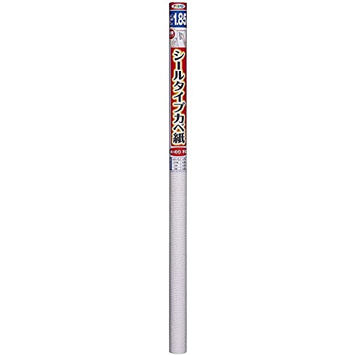 (まとめ買い)アサヒペン カベ紙の上に直接貼れるシールタイプカベ紙 壁紙 92cm×1.85m SW-13 ヴォーネン 【×3】