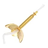 Artisanat exquis : le porte-mèche et la base présentent un design créatif et un savoir-faire exquis, adaptés à diverses occasions, porte-mèche de lampe à huile, mèche de ghee