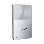 Lexar TouchLock Portatile SSD da 512GB con Autenticazione con Crittografia NFC One-Touch, Unità a Stato Solido Esterne USB 3.2 Gen2, Supporto SSD Magnetico per Telefono per iPhone 17/16, Tablet, PC