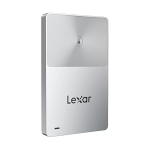 Lexar TouchLock Portable SSD 512GB with One-Touch NFC Encryption Authentica...