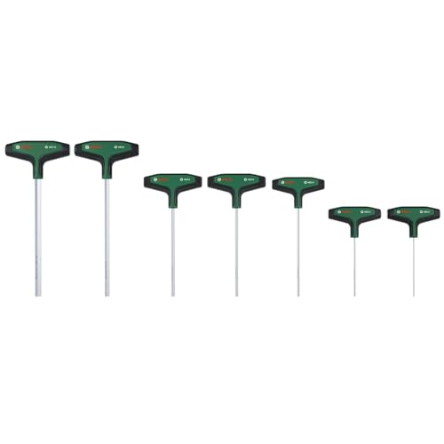 Bosch 7-Piece T-Handle Hex Screwdriver Set Pack of 7 - Image 2