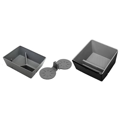 Jowua Center Console Organizer & Coasters & Armrest Organize Set for Tesla Model S Plaid, Model X Plaid, Washable Silicone, dust-Proof