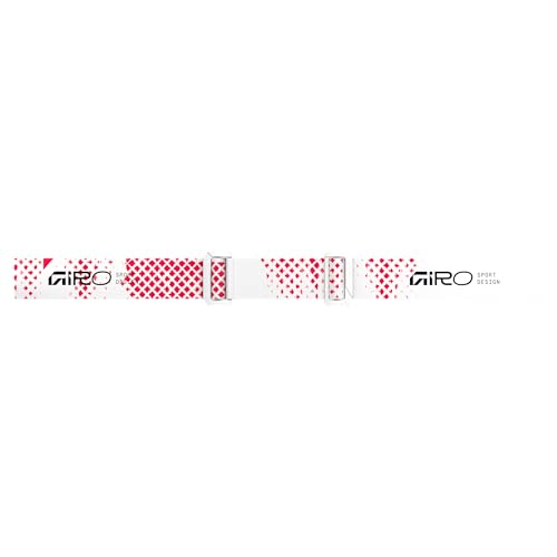 Image of Giro Stomp Kids Snow Goggle Red Fence - Ultra Black