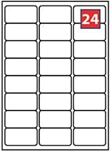 EJRange Easy Peel Address Labels (24 Label Per Sheet)