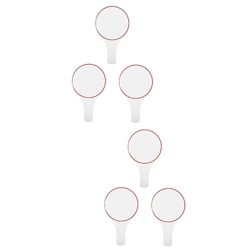 Pizarra de puntuación borrable SECFOU 6pcs para jueces
