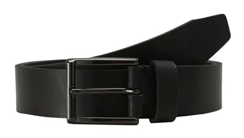 Ceinture cuir LLOYD W115 noir : l'élégance d'un accessoire haut de gamme pour homme