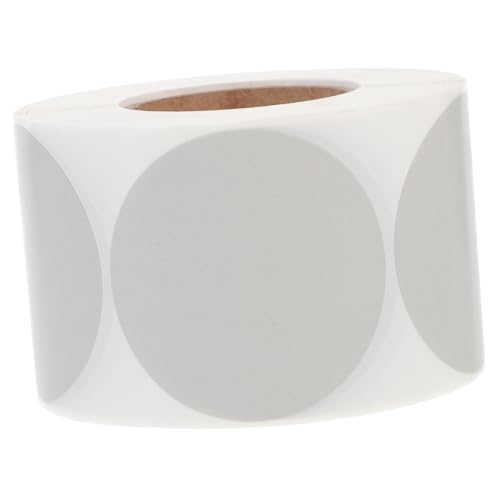 BCOATH 1Roll Self Adhesive Thermal Labels of Blank Express Labels for Shipping and Organizing Scratch Resistant for Easy Use