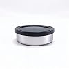 Pressitin Tin Can Raw Tabak Dry Herb Bloem Opbergdoos Grote Metalen Zelfzegel Container Zwart Clear Transparent Cover 3 Maten Sigaretten Rolling Machine Raw Tabak Tin Can