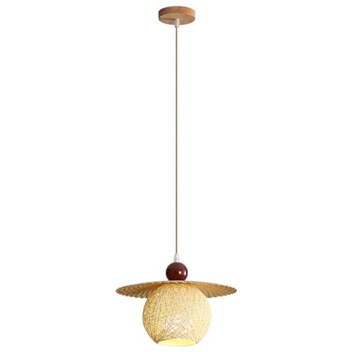 Lustre à bille en tissage artisanal haut de gamme pour intérieur raffiné