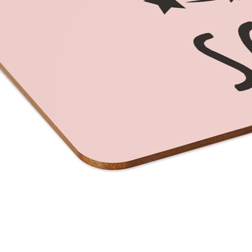 Sets de table souple dessous en liège rose napperons astro Scorpion 4X